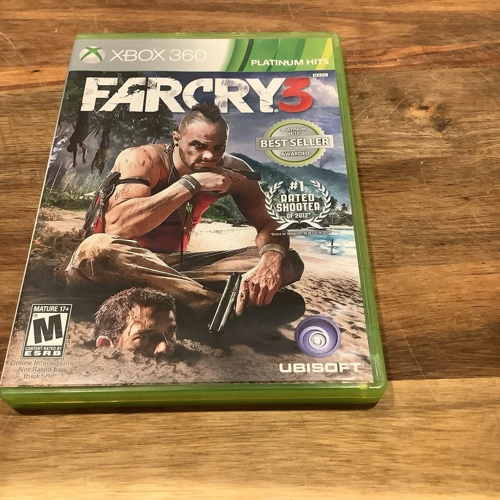 Far Cry 3 Xbox 360 – Complete Game, Case & Manual, Action Adventure Shooter